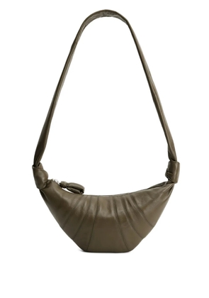 LEMAIRE small Croissant panelled shoulder bag - Green