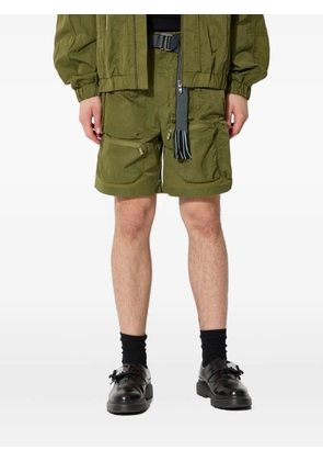 A.A. Spectrum Wadrian belted cargo shorts - Green