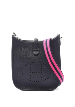 Hermès Pre-Owned 2024 Evelyn Amazone 16 perforated-logo shoulder bag - Blue