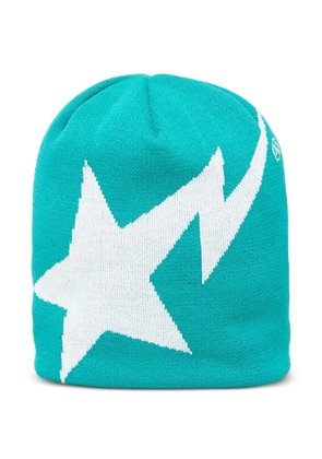 A BATHING APE® Star lightning-motif beanie hat - Green