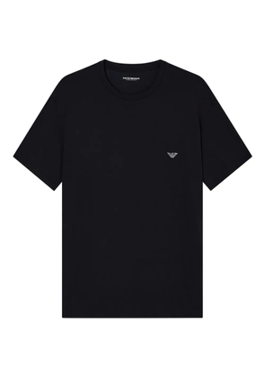 Emporio Armani eagle-logo T-shirt - Black