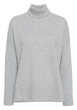 Eleventy high-neck knitted jumper - Grey
