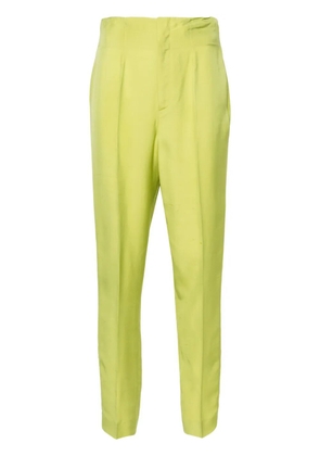 Ralph Lauren Collection high-waisted slim-fit trousers - Green
