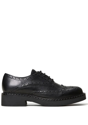 TWINSET leather lace-up shoes - Black