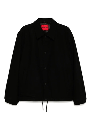HUGO Adjustable Hem coach jacket - Black