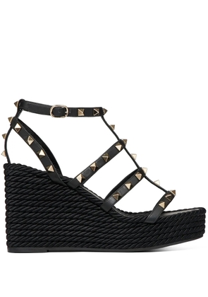 Valentino Garavani 95mm Rockstud sandals - Black