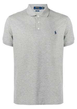 Polo Ralph Lauren logo polo T-shirt - Grey