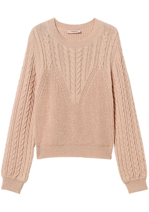 TWINSET cable-knit sweater - Neutrals
