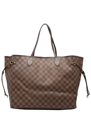 Louis Vuitton Pre-Owned 2008 Damier Ebene Neverfull GM tote bag - Brown