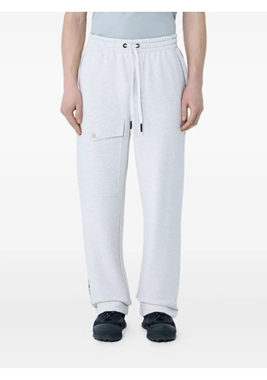 Moncler Grenoble logo-patch track pants - Grey