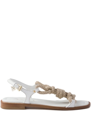 Prada knot-strap sandals - Neutrals