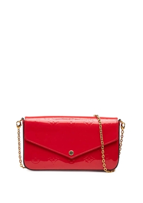 Louis Vuitton Pre-Owned 2016 Monogram Vernis Pochette Felicie crossbody bag - Red