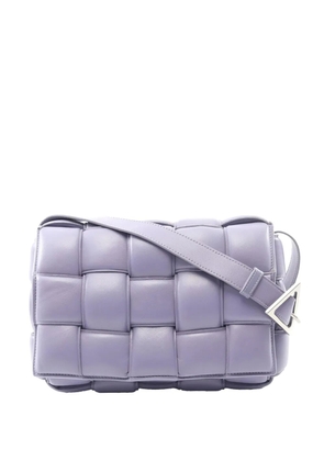 Bottega Veneta Pre-Owned 2012-2025 Nappa Intrecciato Padded Cassette Crossbody shoulder bag - Purple