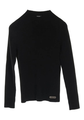 CHANEL Pre-Owned 1986-1988 Coco Mark jumper - Black