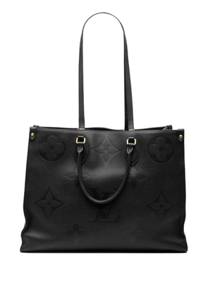 Louis Vuitton Pre-Owned 2020 Monogram Empreinte Onthego GM satchel - Black