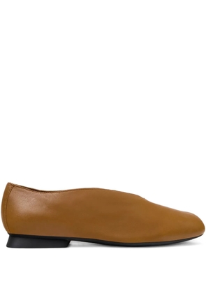 Camper Casi Myra smooth leather ballerinas - Brown