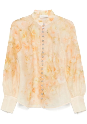 ZIMMERMANN Crush shirt - Yellow