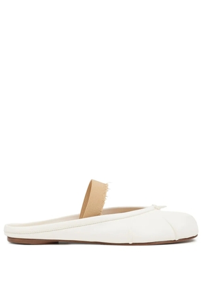 Maison Margiela Tabi ballerina mules - White