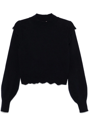 TWINSET scallop-edge sweater - Blue