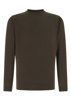 Boggi Milano crew neck knitwear - Green