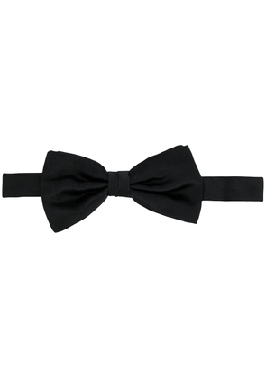 Canali plain bow tie - Black
