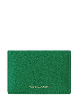 MAISON de SABRÉ Leather Card Case - Green