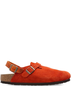Birkenstock buckle strap mules - Orange