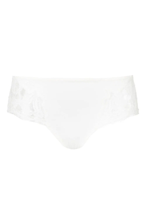 La Perla Lace Story Shorty briefs - White