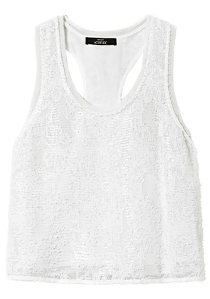 TWINSET sequin-embellished tank top - White