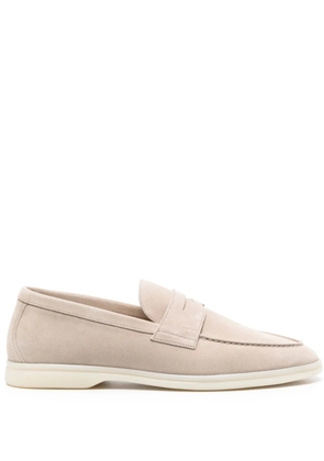 Scarosso Luciano suede loafers - Neutrals