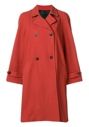 Jean Paul Gaultier Pre-Owned oversized double breasted coat - Yellow