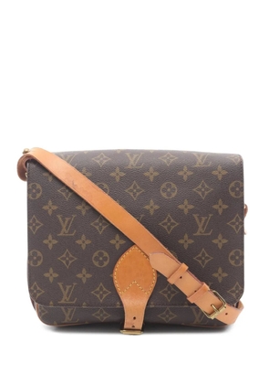 Louis Vuitton Pre-Owned 1985 Cartesier GM monogram shoulder bag - Brown