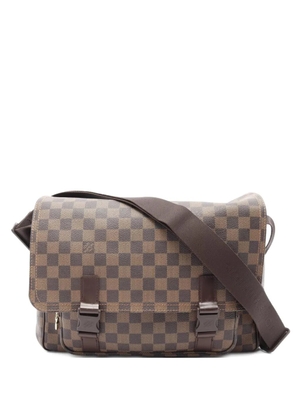 Louis Vuitton Pre-Owned 2006 Melville Damier Ébène messenger bag - Brown