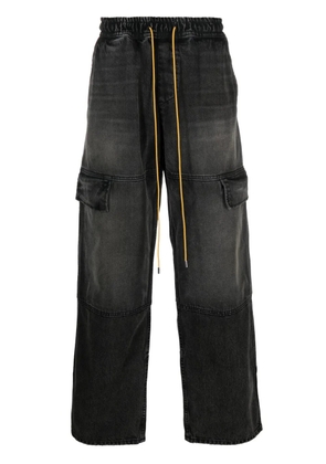 RHUDE Plateau cargo jeans - Black