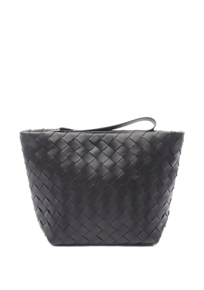 Bottega Veneta Pre-Owned 2010s Intrecciato leather clutch bag - Black