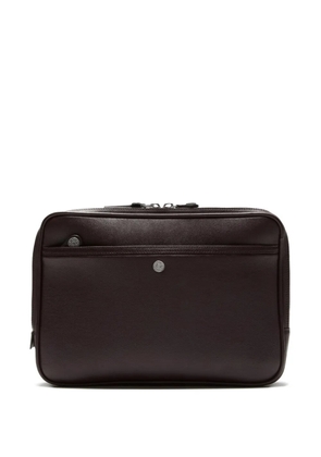 Acne Studios zip leather wallet - Brown