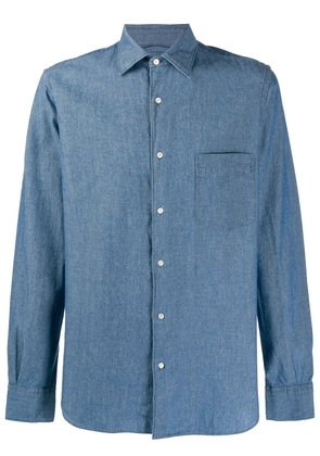 ASPESI plain long-sleeved shirt - Blue
