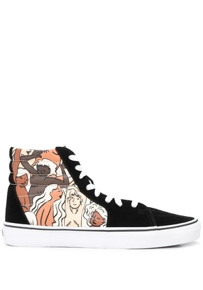 Vans printed panel sneakers - Black
