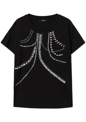 TWINSET crystal-embellished T-shirt - Black