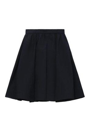 SHUSHU/TONG wool-silk skirt - Blue