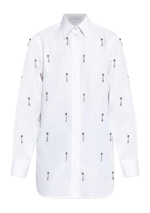 Stella McCartney crystal-embellished shirt - White