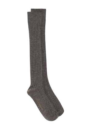 Dolce & Gabbana ribbed socks - Grey