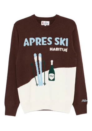 MC2 Saint Barth Heron sweater - Brown