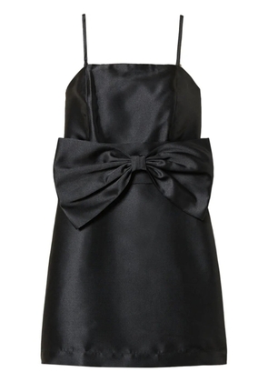TWINSET bow-detailing mini dress - Black