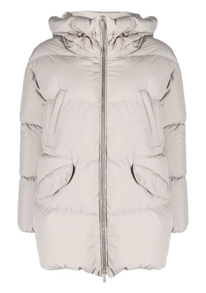 Moorer Tepa padded coat - Neutrals