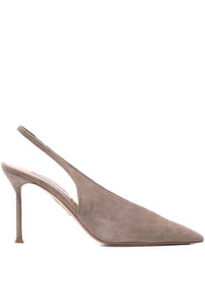 Aquazzura Voltaire slingback pumps - Neutrals