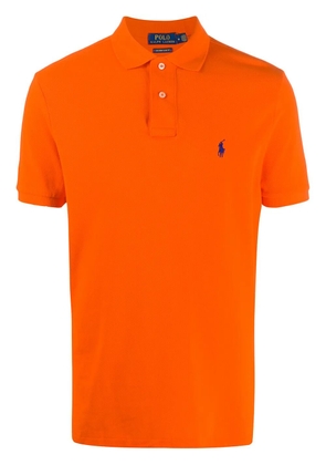 Polo Ralph Lauren logo-embroidered piqué polo shirt - Orange