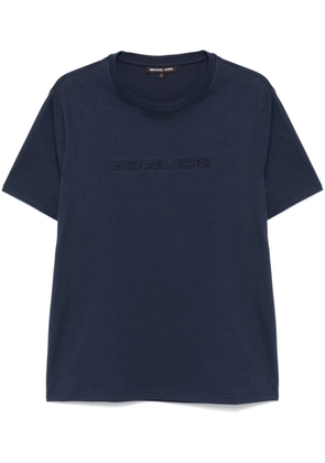 Michael Kors logo-embossed T-shirt - Blue