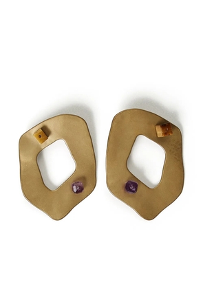 TWINSET oval earrings - Gold
