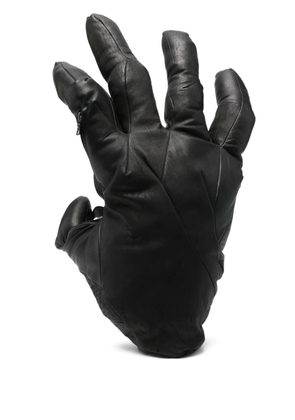 Leon Emanuel Blanck hand zip backpack - Black